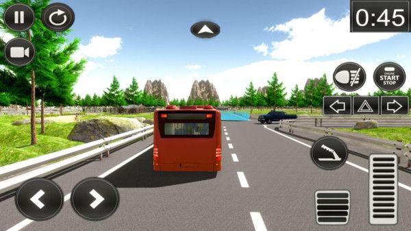 印尼巴士总线模拟器mod车包 手机版手游app截图