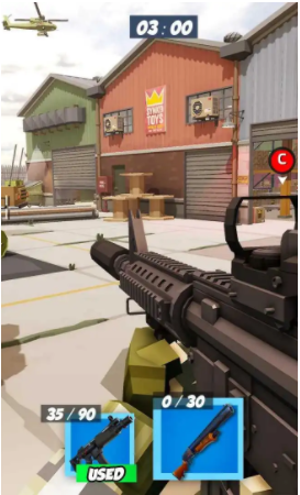 FPS警枪游戏：像素战争 手机版手游app截图