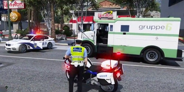 罪恶城市：警车模拟器手游app截图