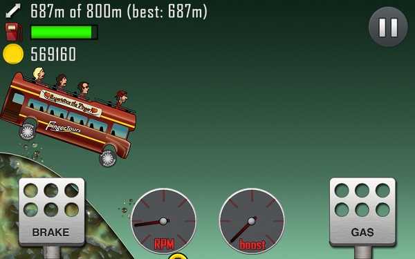 Hill Climb Racing手游app截图