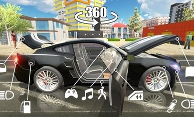 汽车模拟器2 汉化版手游app截图