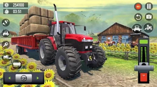 超级拖拉机农业模拟器手游app截图