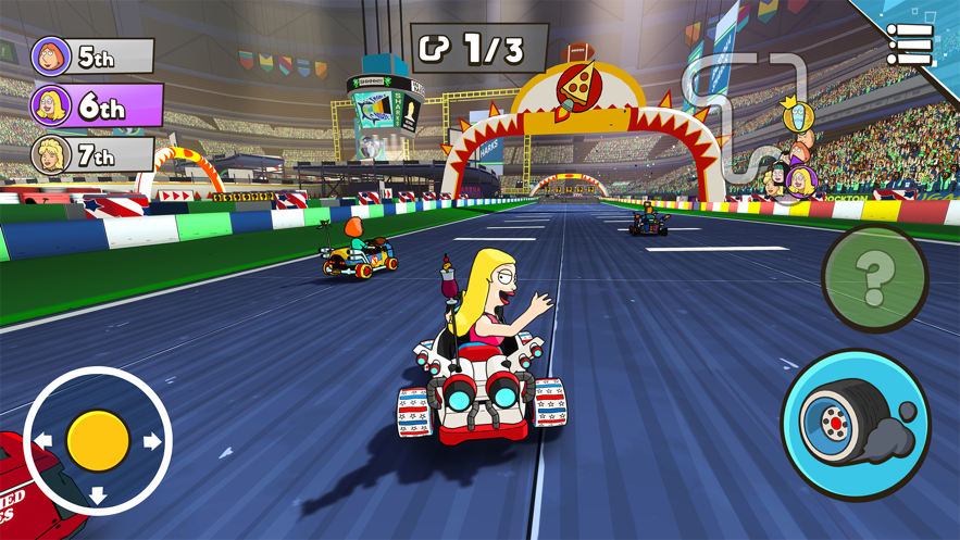 Warped Kart Racers 正版手游app截图