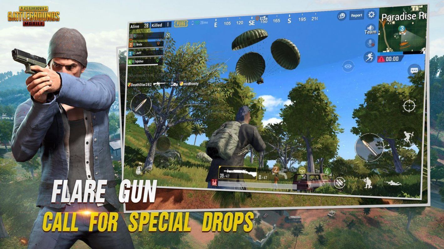 pubg国际服地铁逃生 手机版手游app截图