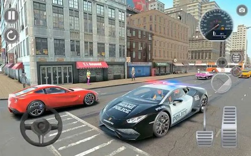 超级警车驾驶模拟器3D手游app截图