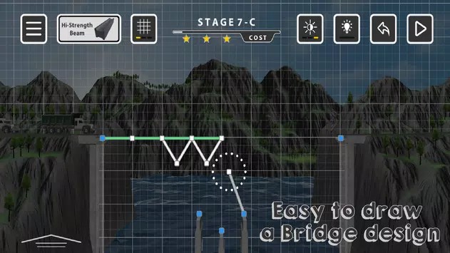 布里奇兹：桥梁建设手游app截图