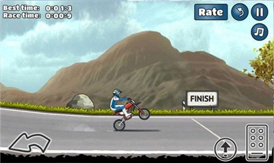 特技摩托车翘头游戏 安卓版手游app截图