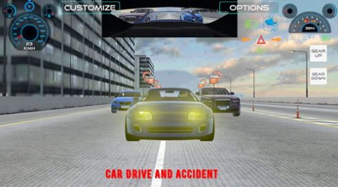 汽车碰撞与事故 车祸模拟器手游app截图
