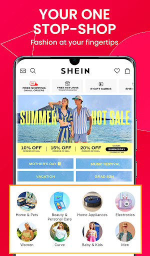 shein 中国官网版手机软件app截图