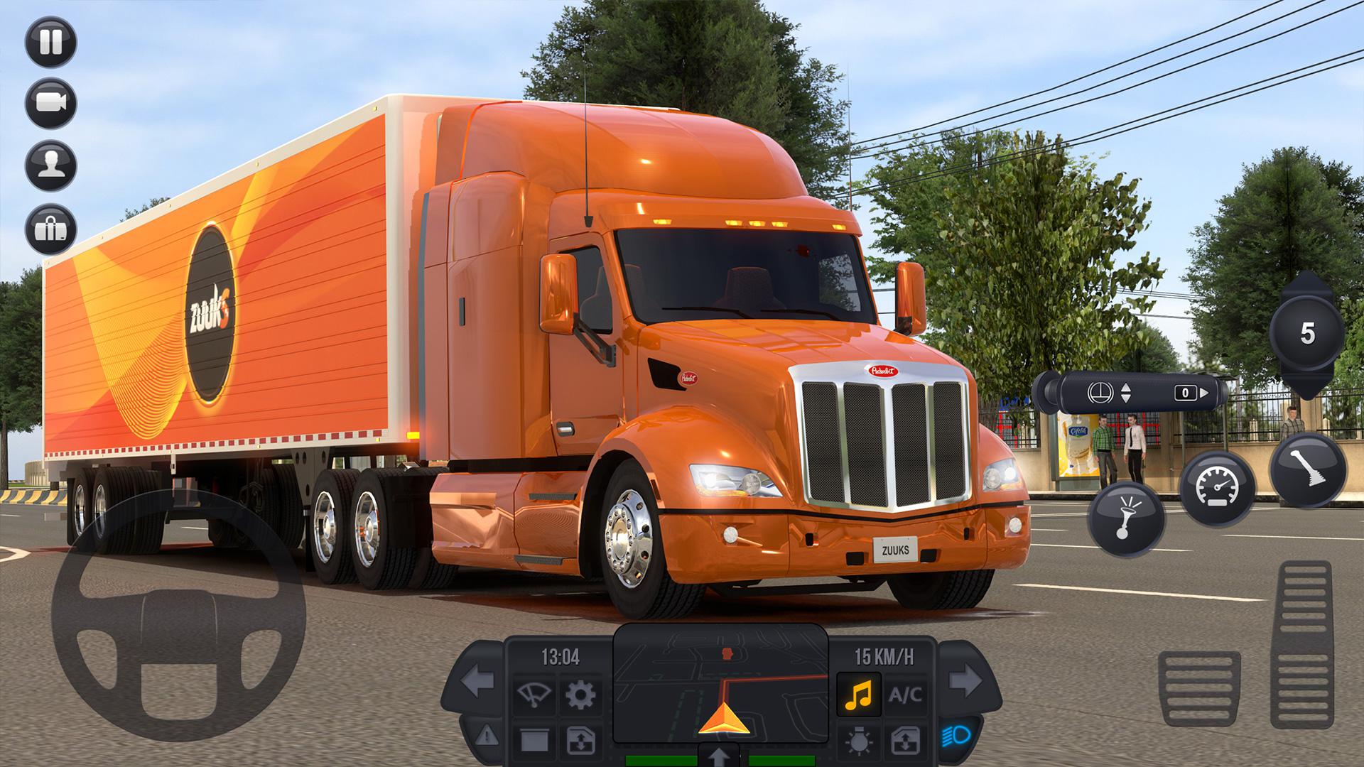 卡车模拟器 真实驾驶手游app截图