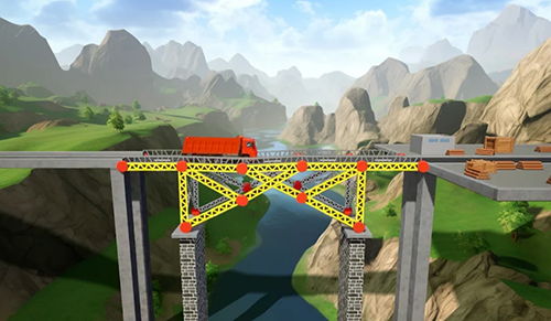 桥梁建造模拟器 中文版手游app截图