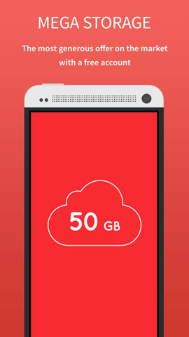 MEGA云盘手机软件app截图