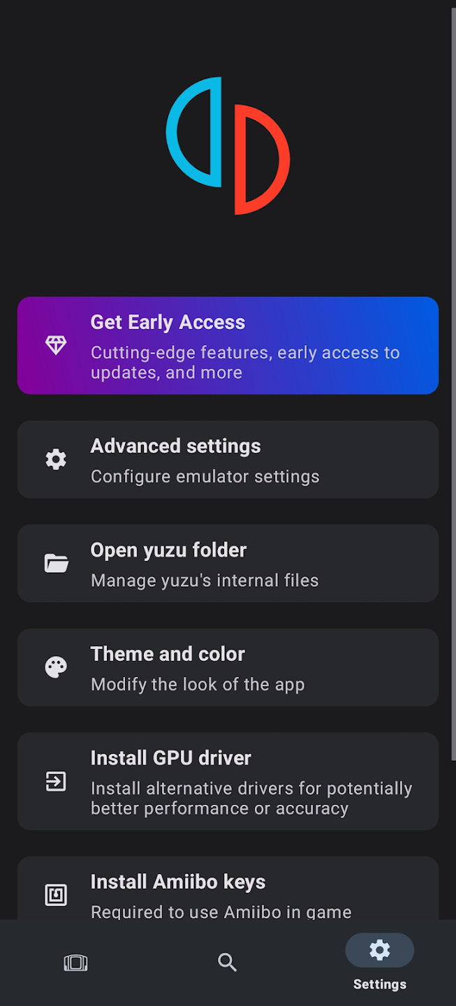 yuzu模拟器 王国之泪手机软件app截图