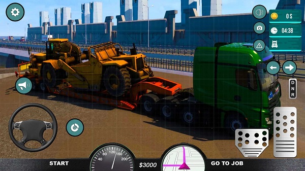 重型货运卡车司机 手机版手游app截图