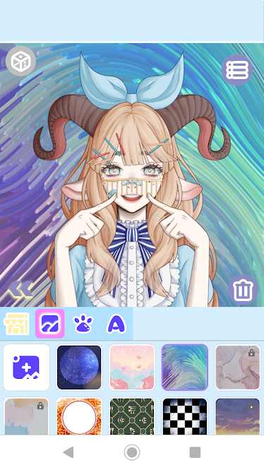 恶魔少女换装手游app截图