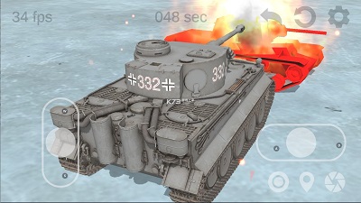 坦克物理模拟器3手游app截图