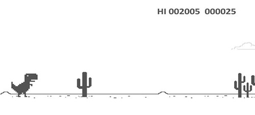 谷歌小恐龙 手机版手游app截图