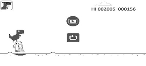 谷歌小恐龙 手机版手游app截图