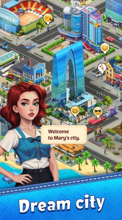 合并城市：豪宅城市手游app截图