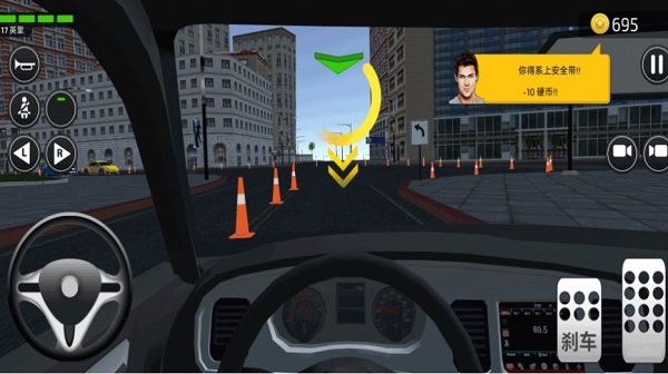 真实汽车训练驾驶模拟器 手机版手游app截图