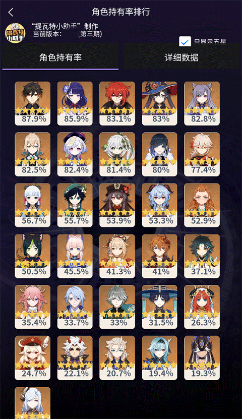 提瓦特小助手 手机版手机软件app截图