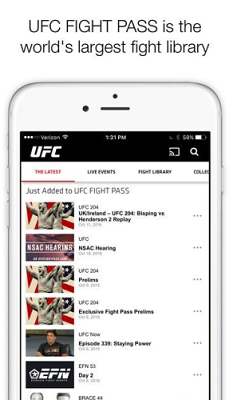 ufc直播 在线下载手机软件app截图