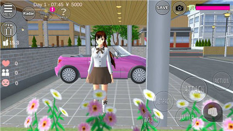 Sakurablue20 英文版敞篷车手游app截图