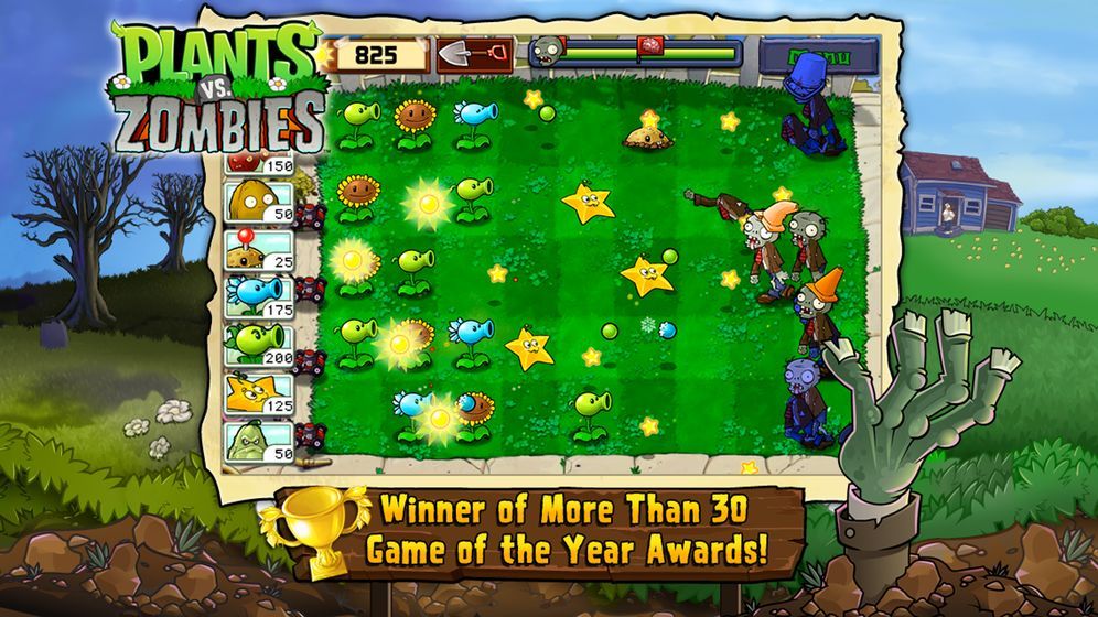  Plant Battle Zombie 95 Download screenshot of mobile game app