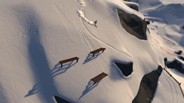 高山滑雪模拟器手游app截图