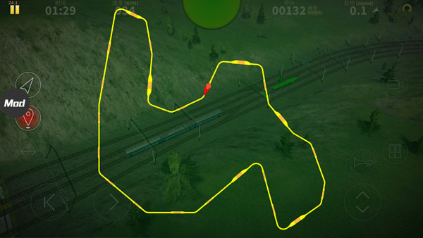 电动火车模拟器 汉化版下载手游app截图