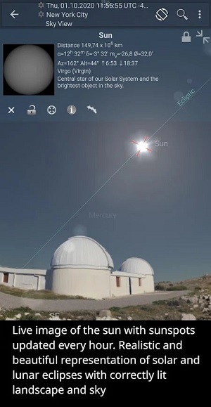 移动天文台 中文版手机软件app截图