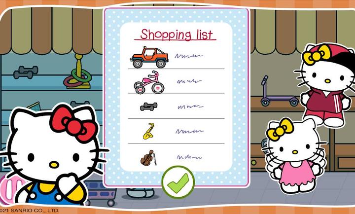 凯蒂猫孩子超级市场手游app截图