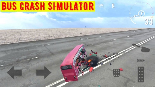 巴士碰撞模拟器 中文版手游app截图