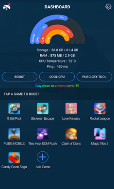 PUBG游戏辅助工具手机软件app截图