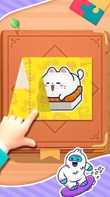 折叠动物卡纸手游app截图