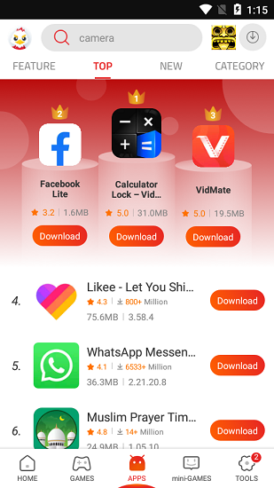 9apps 免费下载手机软件app截图