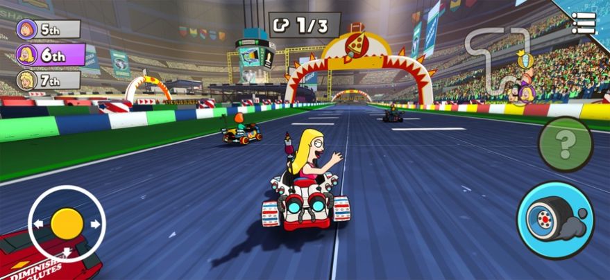 Warped Kart Racers 官方正版手游app截图