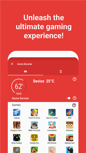 Game Booster 加速器手机软件app截图