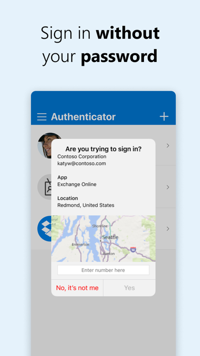 Microsoft Authenticator手机软件app截图