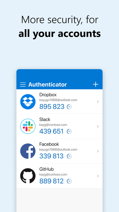 Microsoft Authenticator手机软件app截图