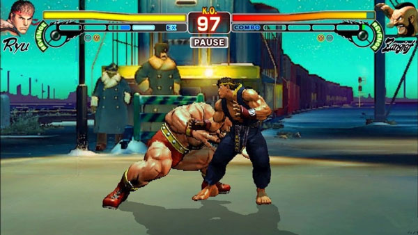  Screenshot of Street Fighter 4 Android mobile game app