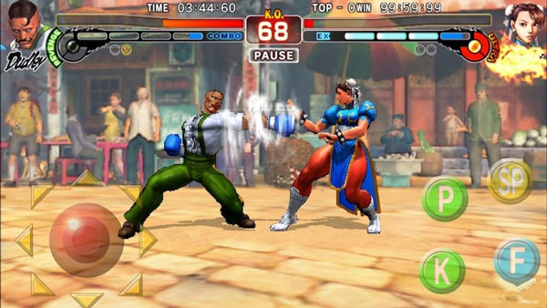  Screenshot of Street Fighter 4 Android mobile game app