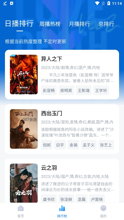 大师兄影视 免费版手机软件app截图