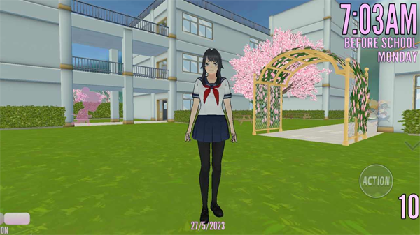 病娇模拟器 (yandere simulator) 中文版手游app截图