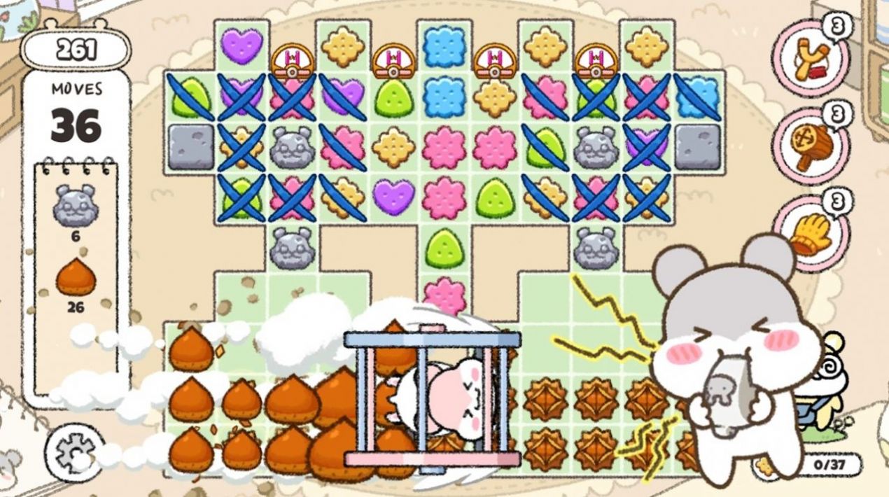 Hamster Town the Puzzle手游app截图