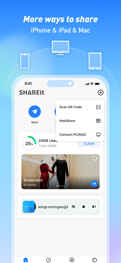 shareit 中文版手机软件app截图