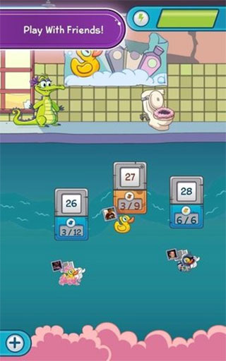 鳄鱼小顽皮爱洗澡2 英文版手游app截图