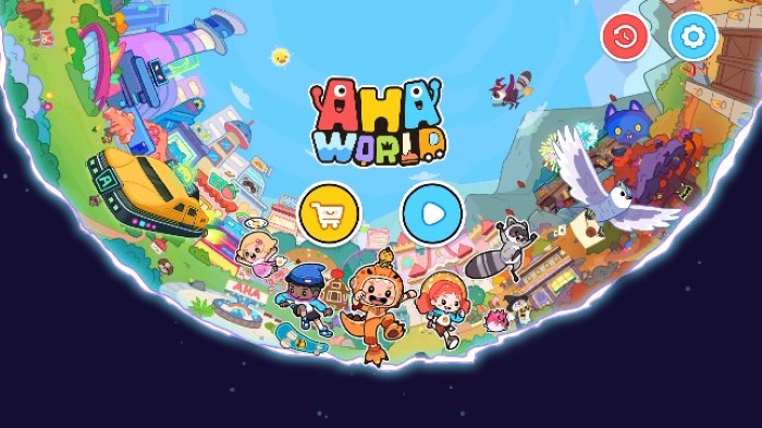 Aha World(恐龙世界)手游app截图