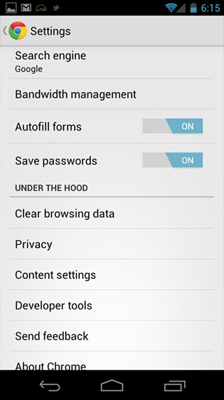 chrome浏览器 安卓手机版手机软件app截图