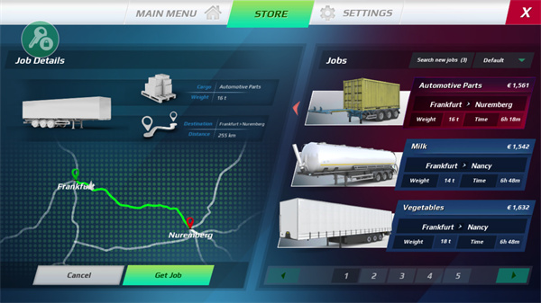 欧洲卡车模拟器3 最新版2024手游app截图